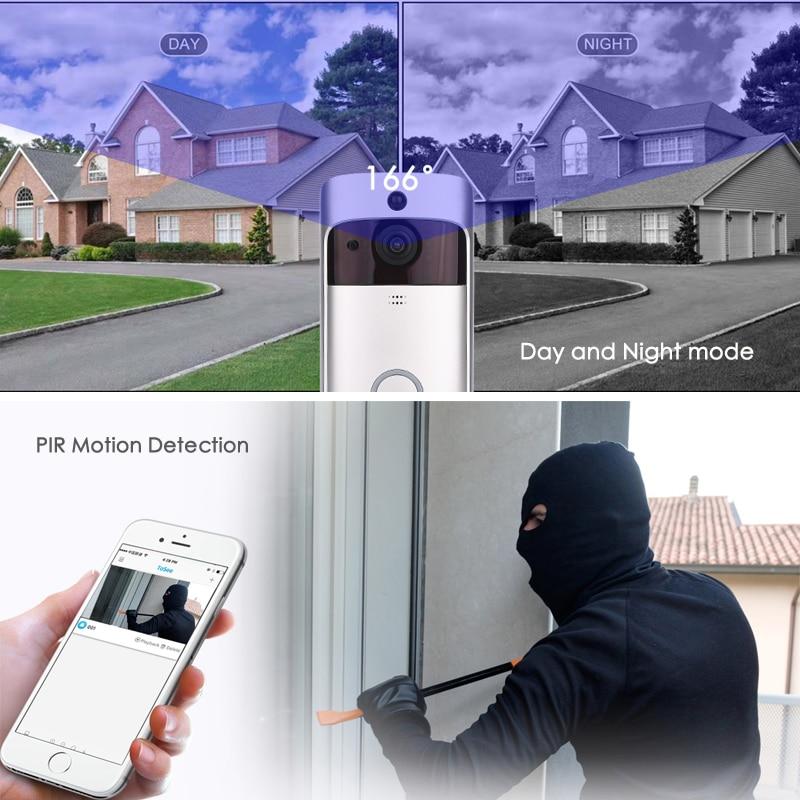 EKEN™ V5 Smart Wireless WiFi Video Doorbell Camera - Image 3