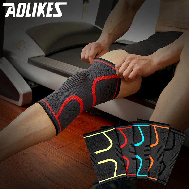 Elastic Knee Support Compression Brace (1pc)