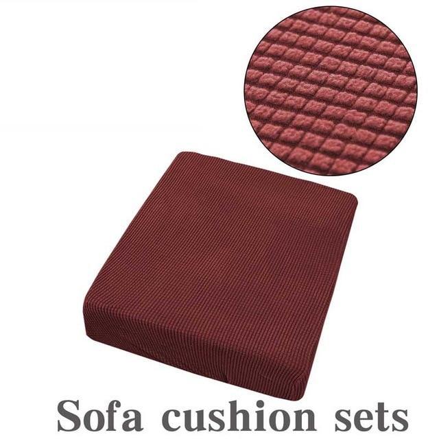 Elastic Sofa Seat Cushion SlipCover - Image 12