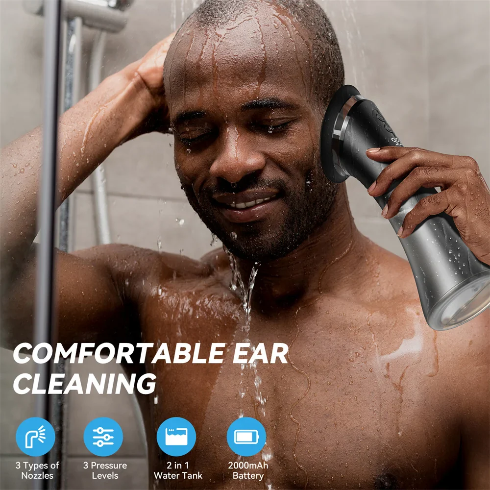 Rechargeable 3 Pressure Modes Dual-Tank Ear Wax Removal - Image 13