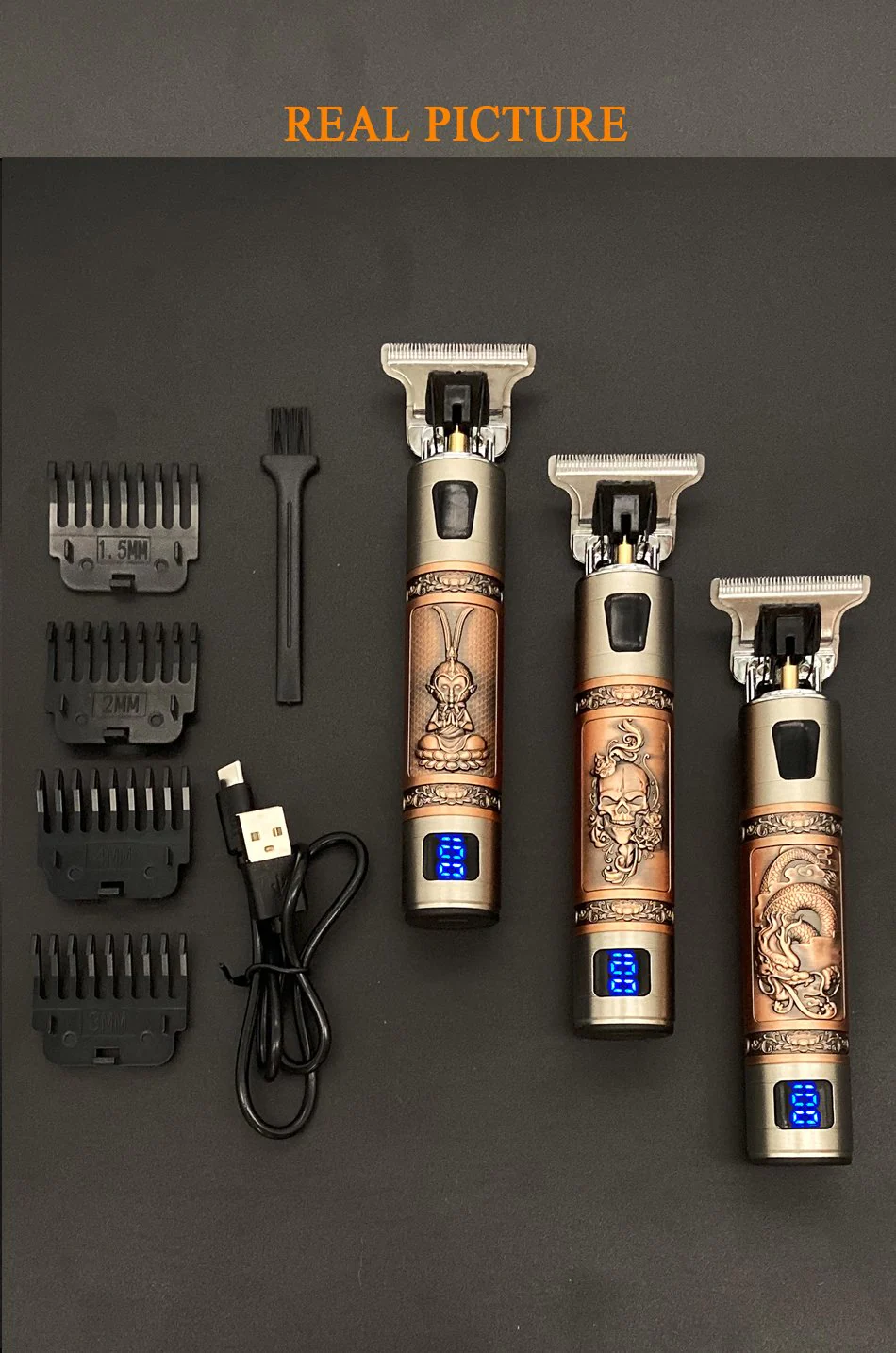 Professional Rechargeable Beard Shaver & Trimmer - Image 10