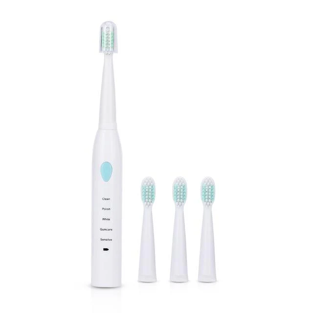 Electric Toothbrush With 3 Brush Heads - Image 2
