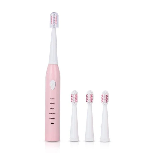 Electric Toothbrush With 3 Brush Heads - Image 4