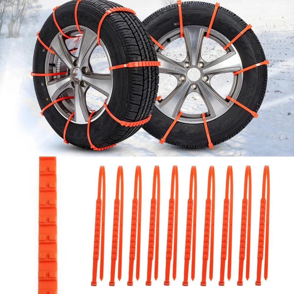 Emergency Anti-skid Car Snow Chains (10Pcs) - Image 3