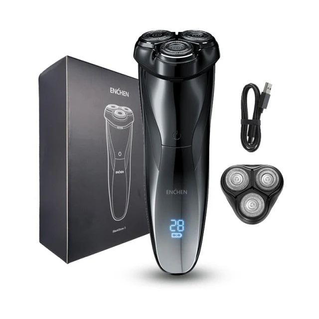Enchen™ 3D Triple Blade IPX7 Electric Razor Shaver - Image 12