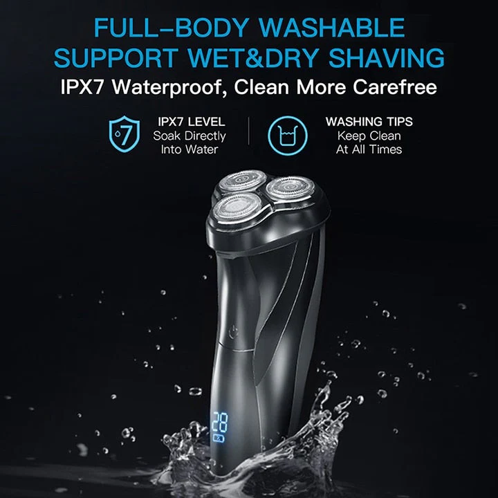 Enchen™ 3D Triple Blade IPX7 Electric Razor Shaver - Image 8