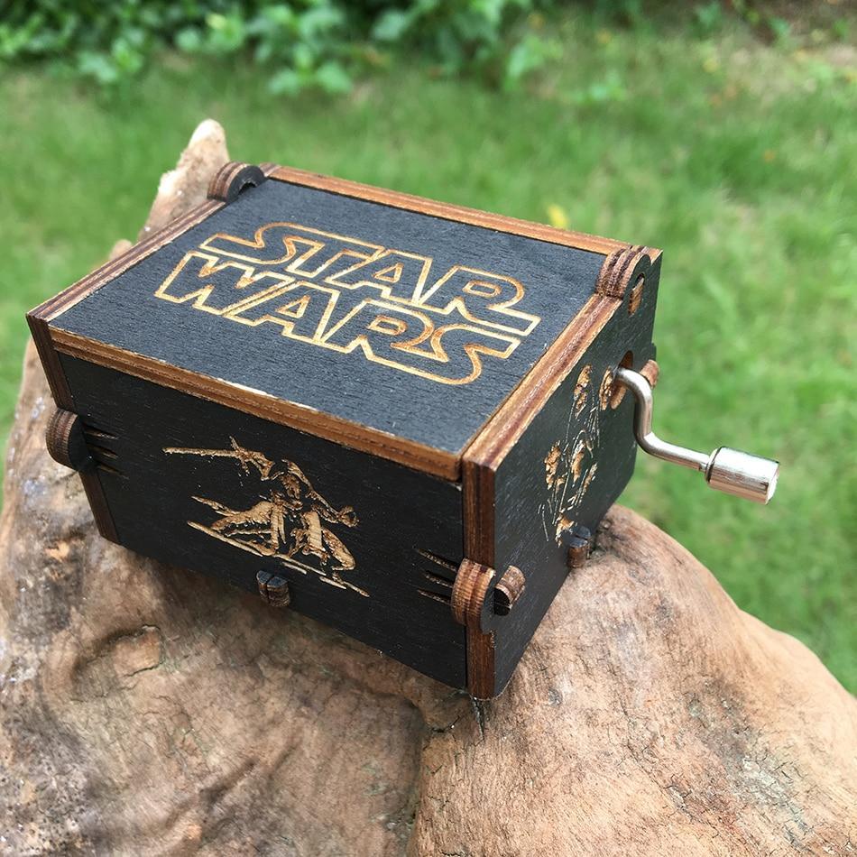Hand-Carved Themed Music Box Collection - Image 10