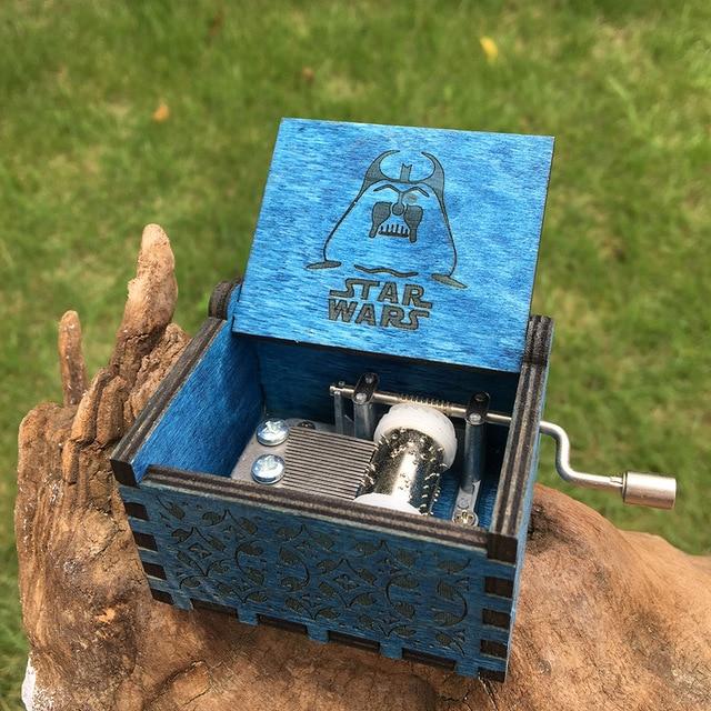Hand-Carved Themed Music Box Collection - Image 13