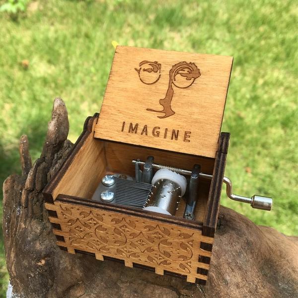 Hand-Carved Themed Music Box Collection - Image 15