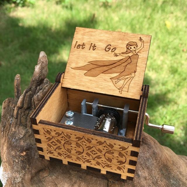 Hand-Carved Themed Music Box Collection - Image 16