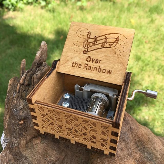 Hand-Carved Themed Music Box Collection - Image 19