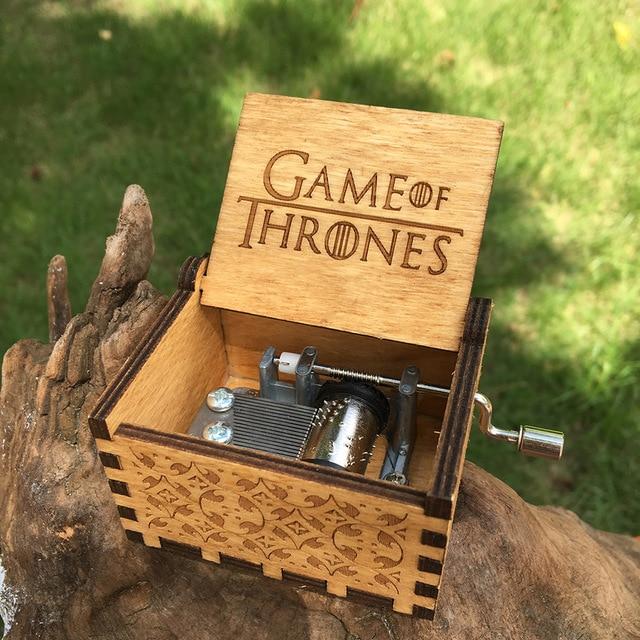 Hand-Carved Themed Music Box Collection - Image 2