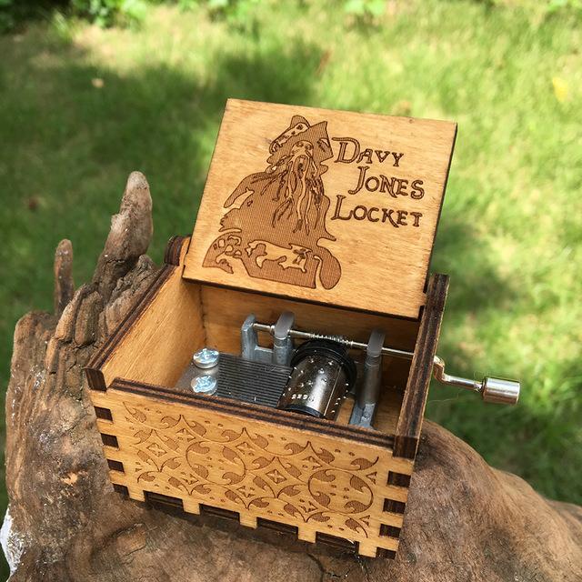 Hand-Carved Themed Music Box Collection - Image 23