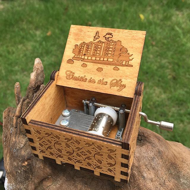 Hand-Carved Themed Music Box Collection - Image 24