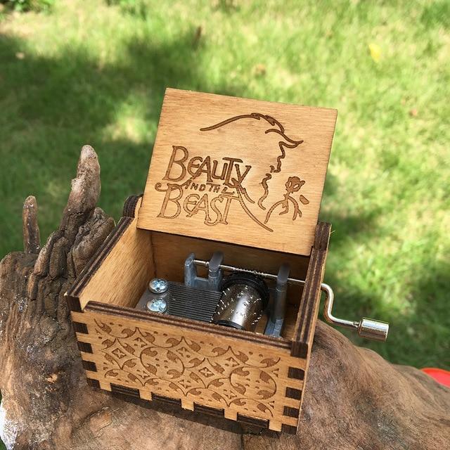 Hand-Carved Themed Music Box Collection - Image 25