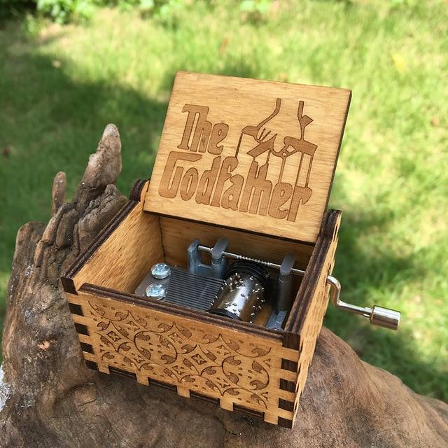 Hand-Carved Themed Music Box Collection - Image 26