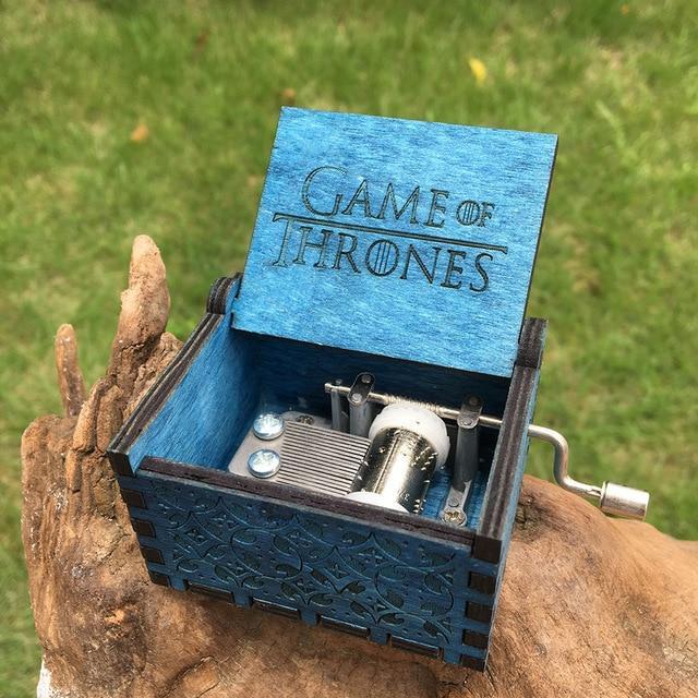 Hand-Carved Themed Music Box Collection - Image 3