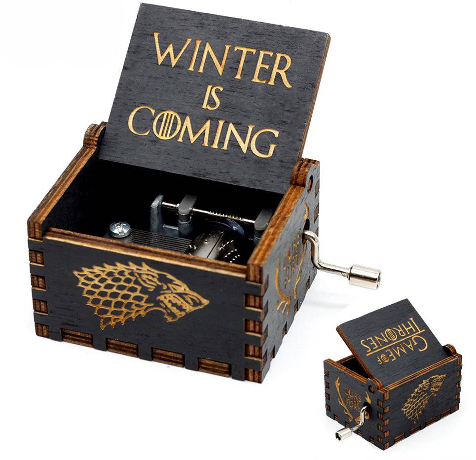 Hand-Carved Themed Music Box Collection - Image 30