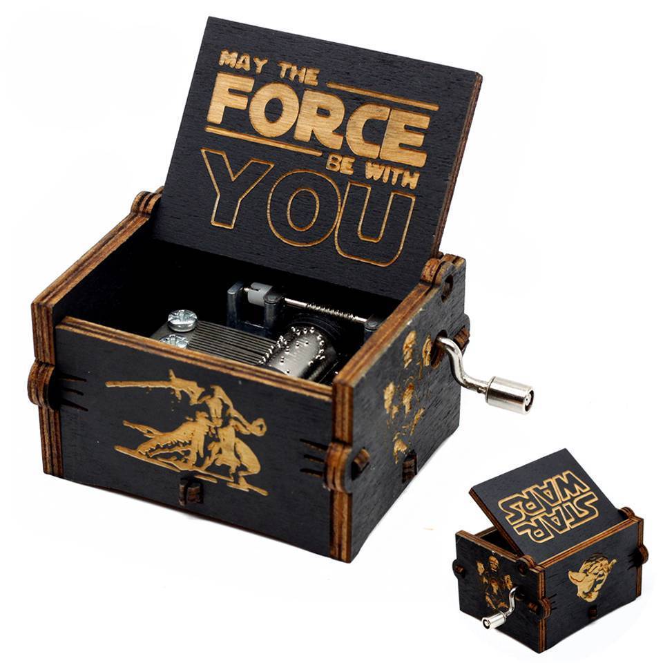 Hand-Carved Themed Music Box Collection - Image 31
