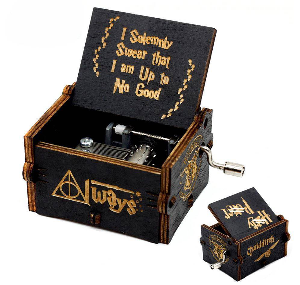 Hand-Carved Themed Music Box Collection - Image 33