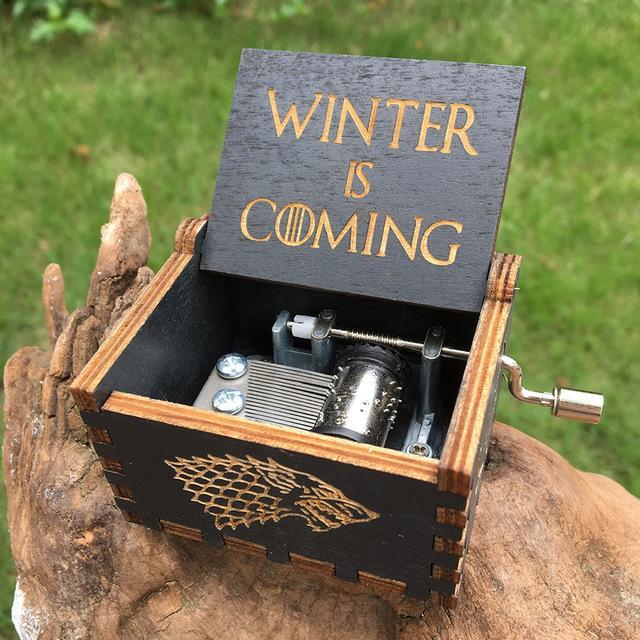 Hand-Carved Themed Music Box Collection - Image 5