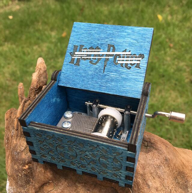 Hand-Carved Themed Music Box Collection - Image 8