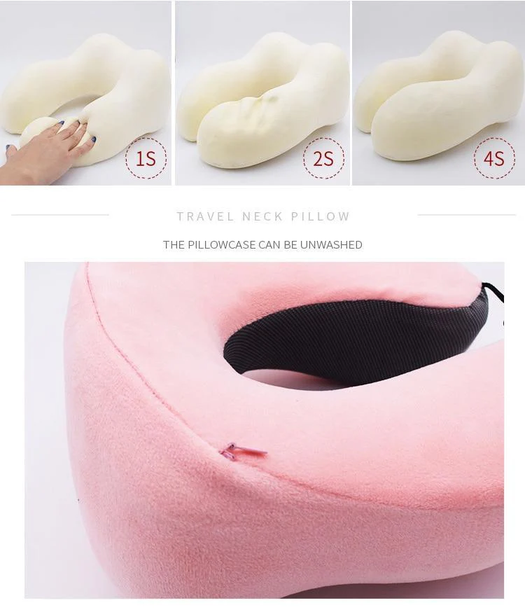 Ergonomic Memory Foam Travel Neck Pillow kit - Image 16