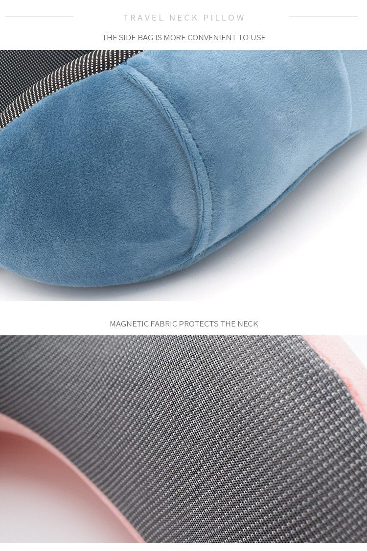 Ergonomic Memory Foam Travel Neck Pillow kit - Image 17