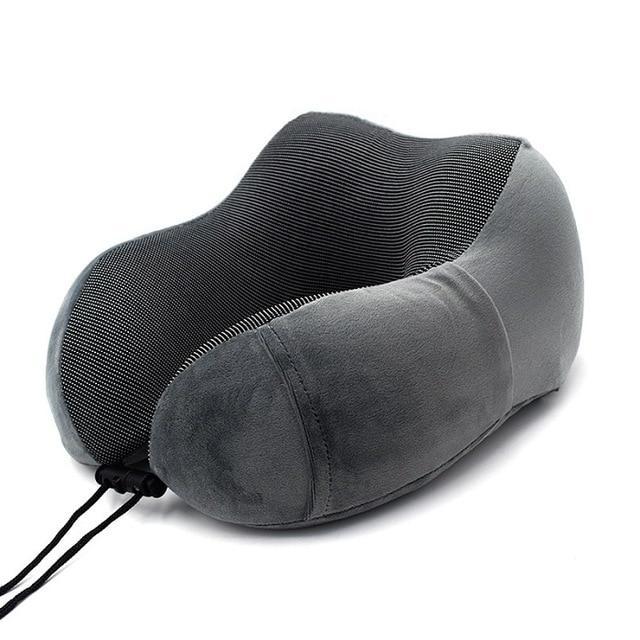 Ergonomic Memory Foam Travel Neck Pillow kit - Image 4