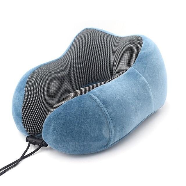 Ergonomic Memory Foam Travel Neck Pillow kit - Image 5