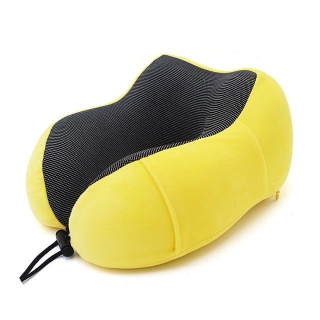 Ergonomic Memory Foam Travel Neck Pillow kit - Image 6