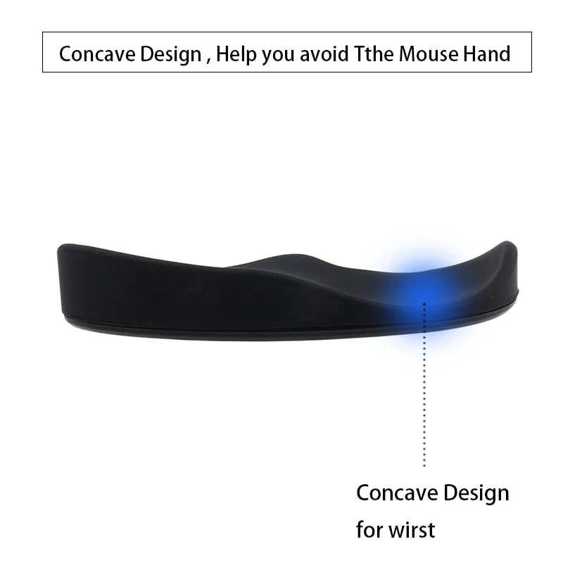 Ergonomic Wrist Support Silicon Rest Pad - Image 3