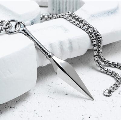 kunai  Euro -   Necklace Pendant Titanium - Image 3