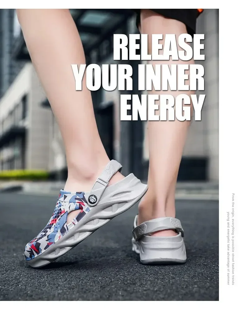 All-Day Comfort 2 in 1 Lightweight Anti-Slip Waterproof Breathable EVA Sandals - Image 12