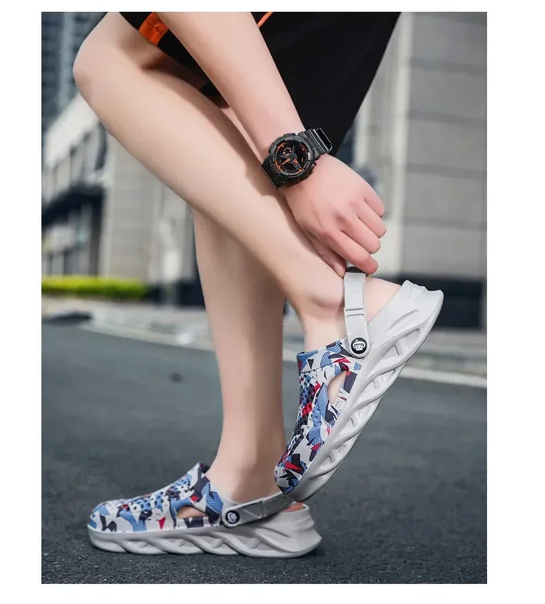 All-Day Comfort 2 in 1 Lightweight Anti-Slip Waterproof Breathable EVA Sandals - Image 13