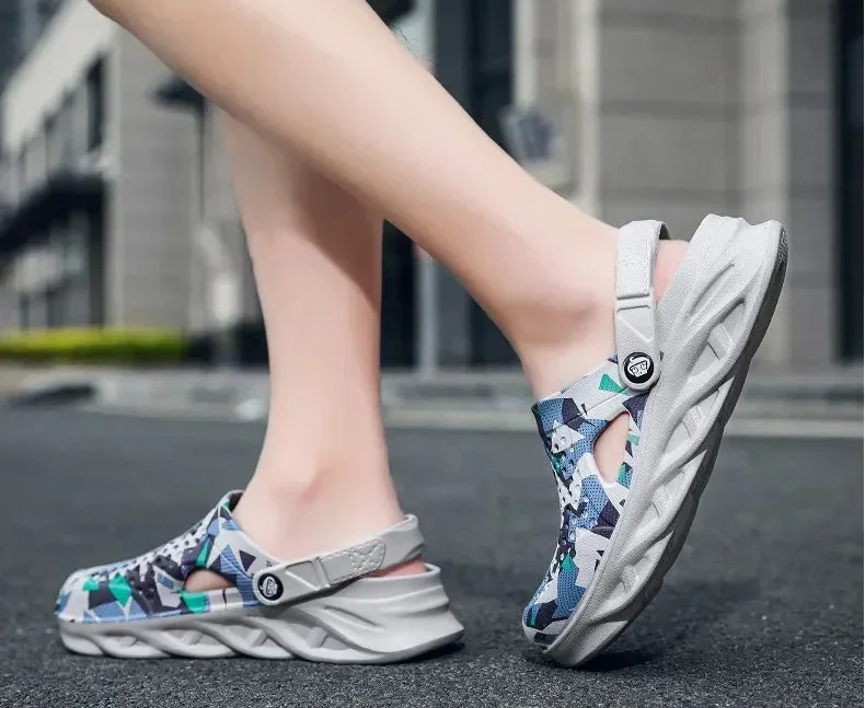 All-Day Comfort 2 in 1 Lightweight Anti-Slip Waterproof Breathable EVA Sandals - Image 9
