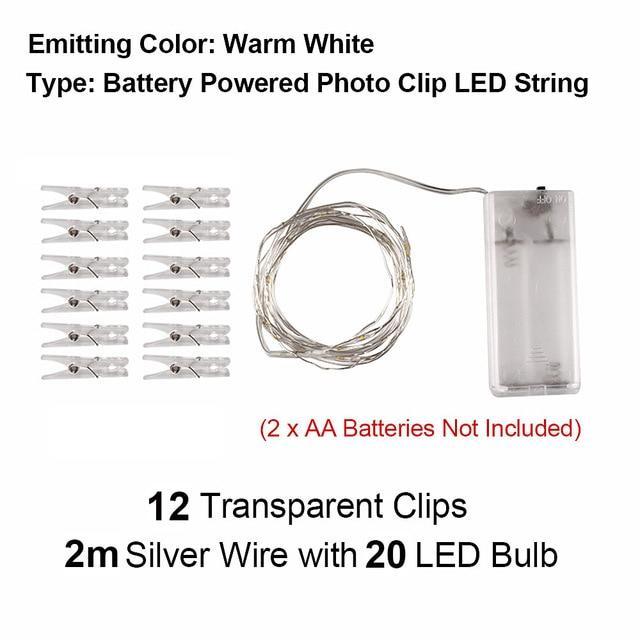 Fairy™ Photo Clip USB LED String Lights - Image 3