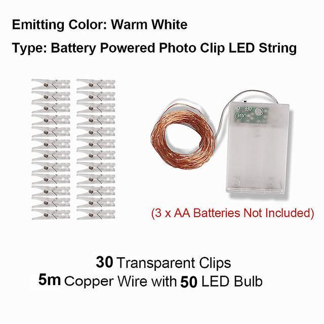 Fairy™ Photo Clip USB LED String Lights - Image 4