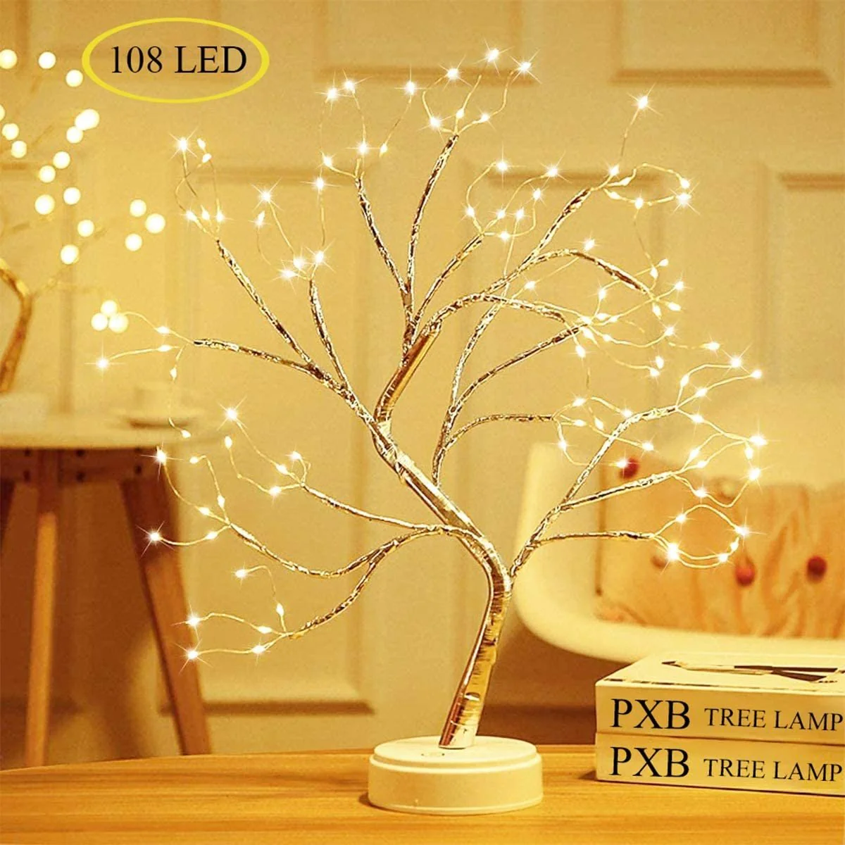 FairyGarden™ LED Light Tree Copper Lamp - Image 11