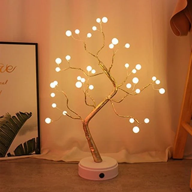 FairyGarden™ LED Light Tree Copper Lamp - Image 5