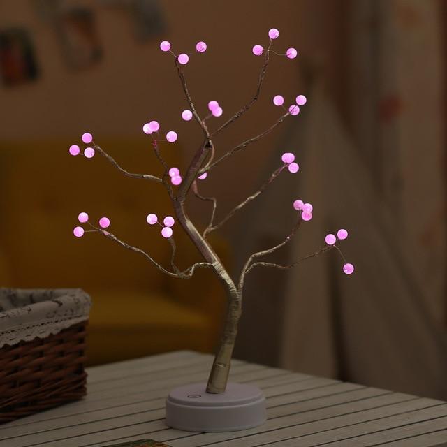FairyGarden™ LED Light Tree Copper Lamp - Image 8