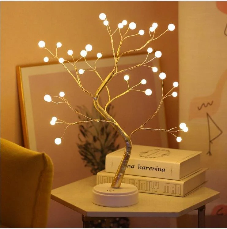 FairyGarden™ LED Light Tree Copper Lamp - Image 9