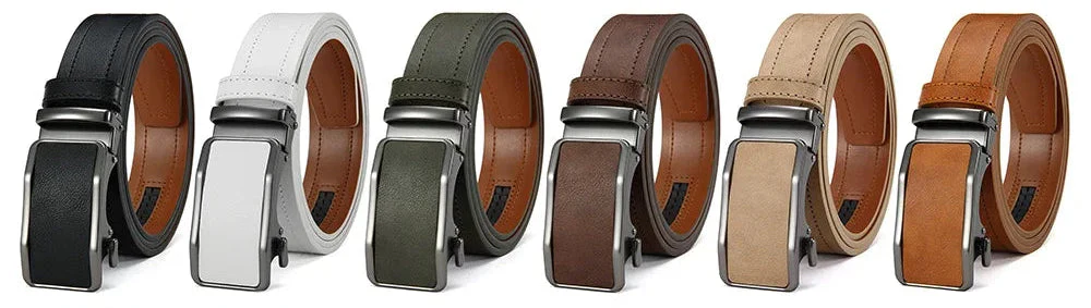 One-Handed Operation Automatic Buckle Holes-Free Micro-Adjustable Belt - Image 24