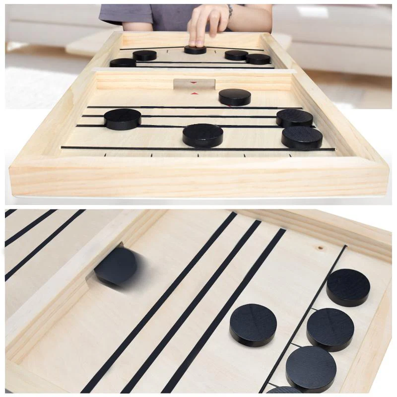 Fast-Sling™ Table Hockey Board Game - Image 2