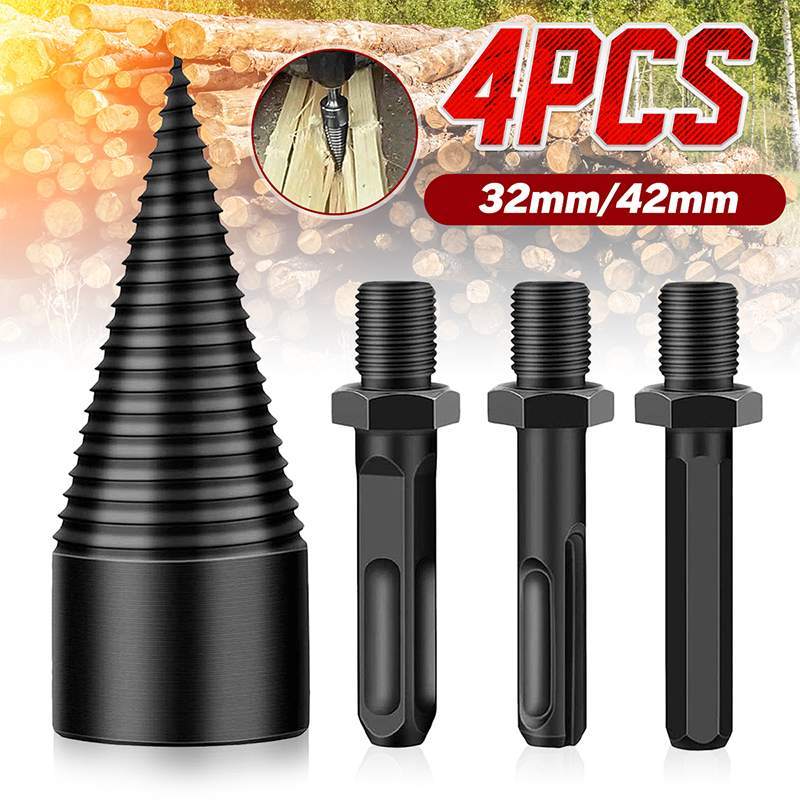 Powerful Firewood Drill Bit Splitter - Image 5