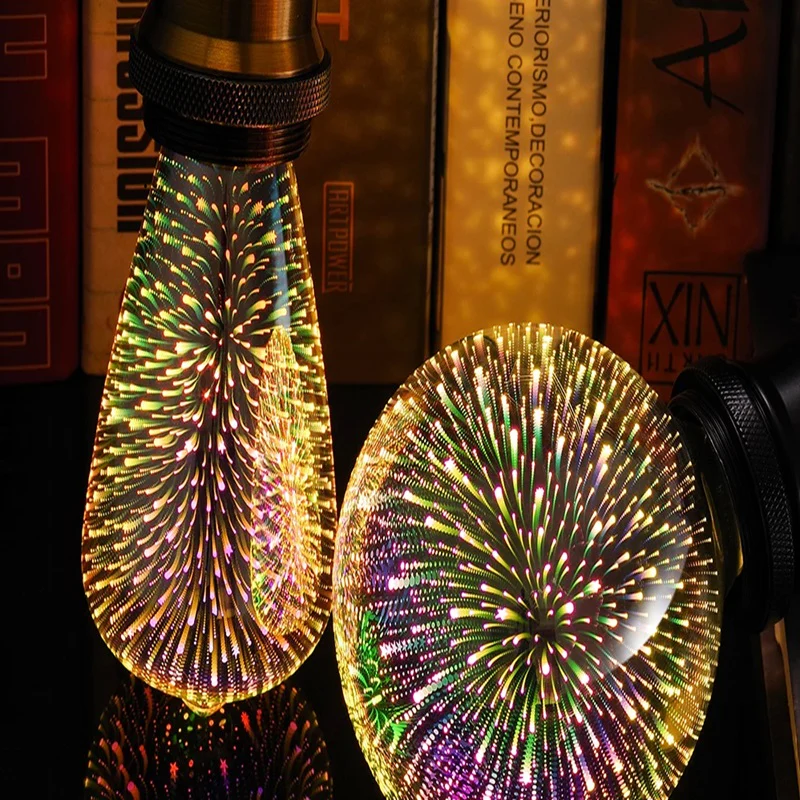3D Magical Firework Led Light Bulb - Image 3