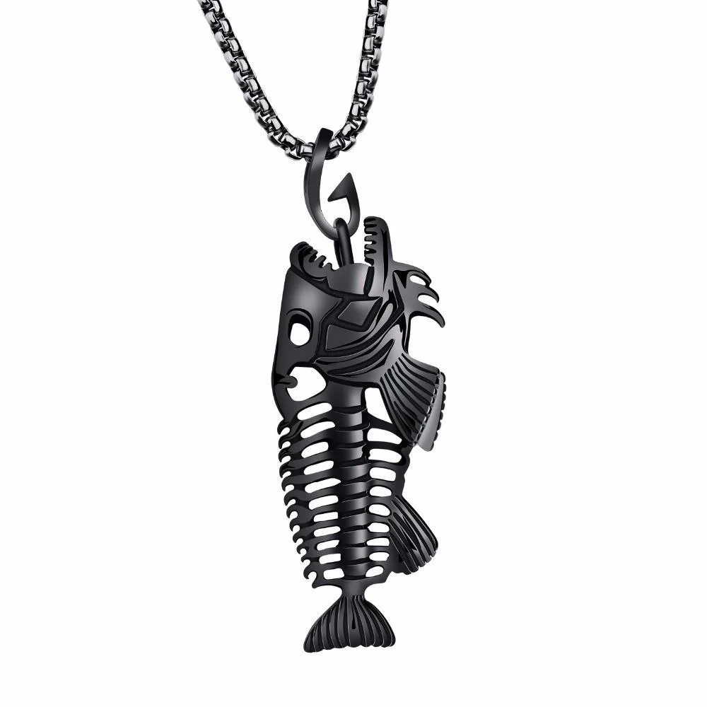 Fish Bone Pendant