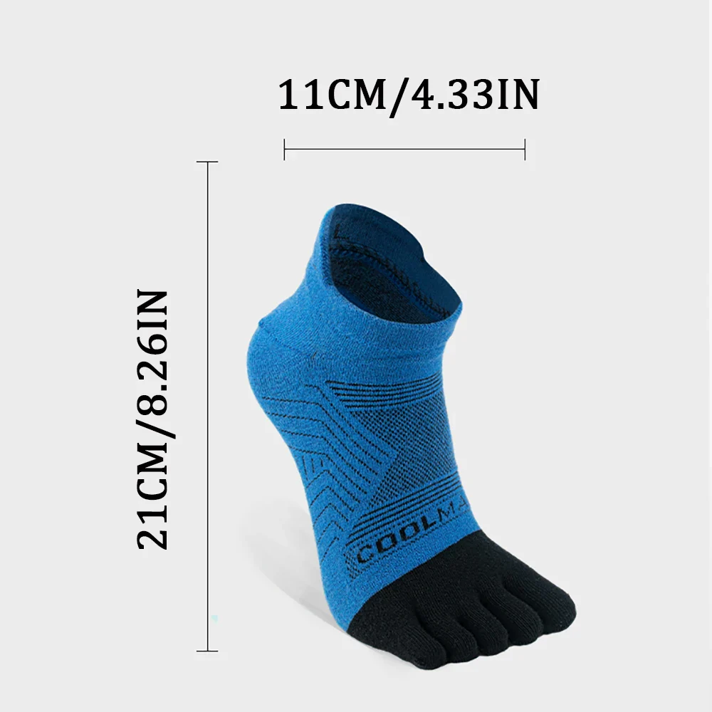 CoolMax ToeShield Toe-Separate Fungus & Wart Defense Socks (2-pair pack) - Image 4