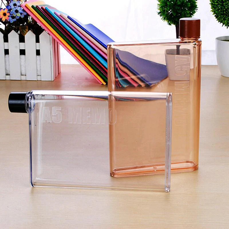 Flat Water Bottle