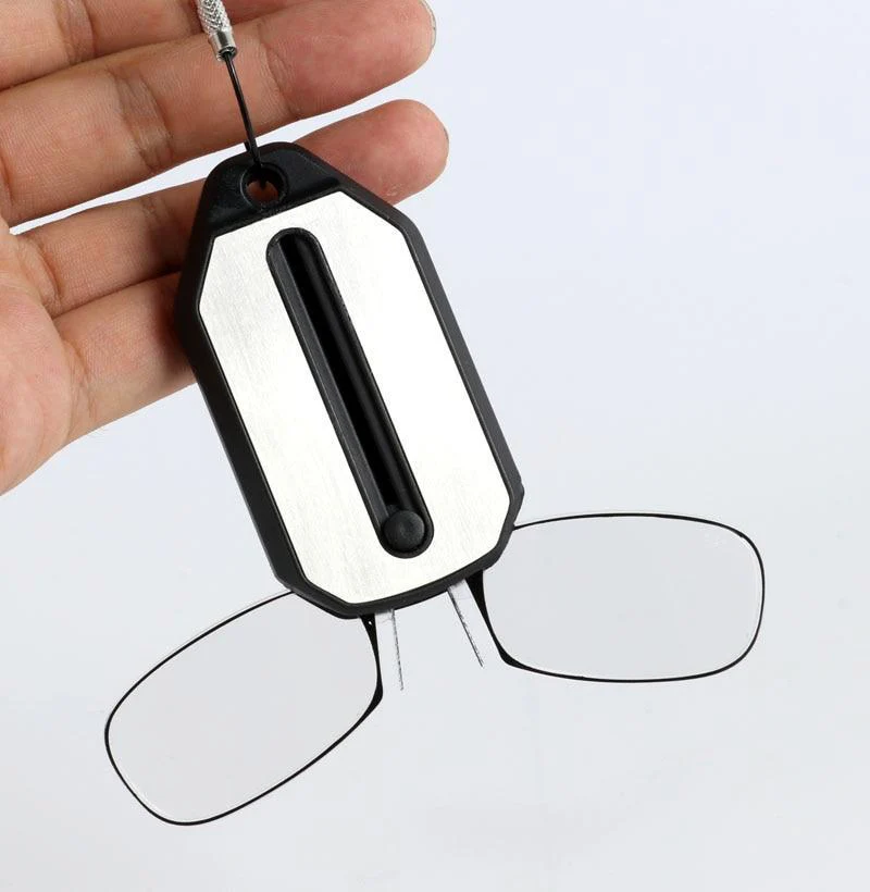 Flex-Grip Folding Glasses with Keychain Case - Image 5